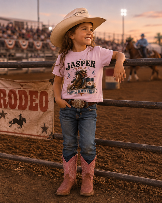 Little Barrel Racer - Youth T-Shirt