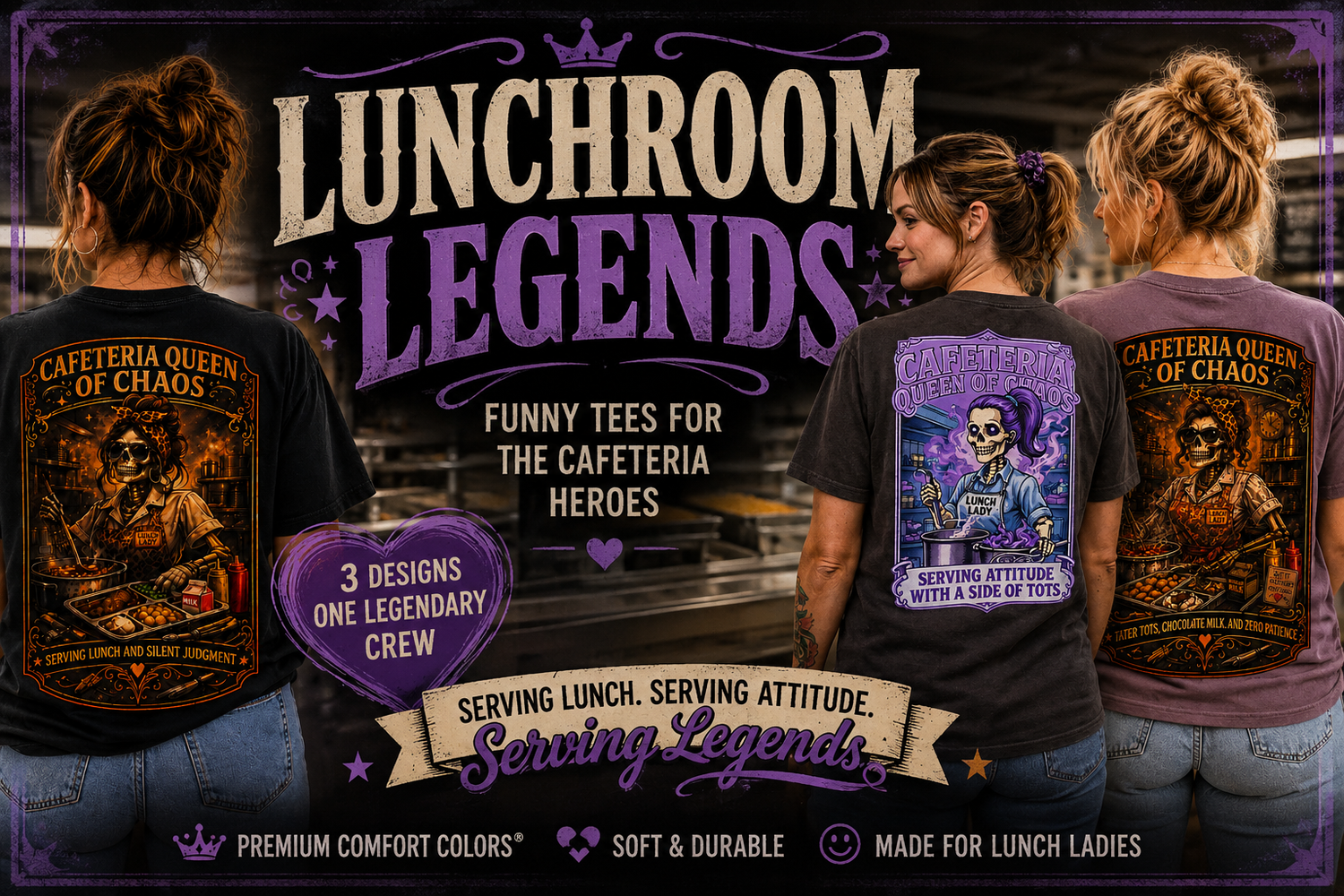 Lunchroom Ledgends Collection