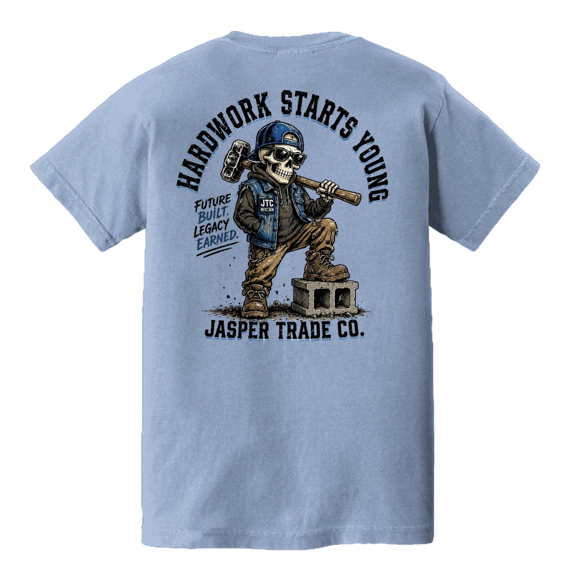 WASHED DENIM - C9018 - BACK