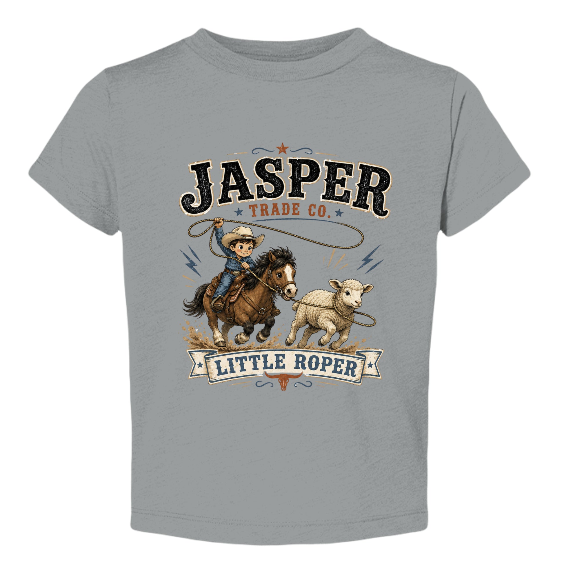 Athletic Grey Triblend - 3413T - FRONT